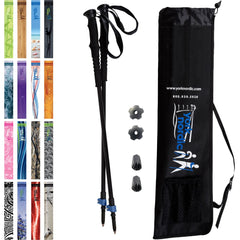 Casual Hiking Trekking Walking Poles Pair Travel Bag