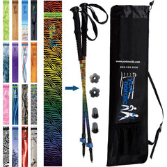 Casual Hiking Trekking Walking Poles Pair Travel Bag