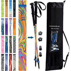 Casual Hiking Trekking Walking Poles Pair Travel Bag