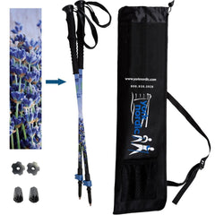 Casual Hiking Trekking Walking Poles Pair Travel Bag