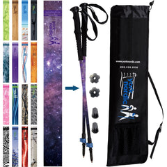 Casual Hiking Trekking Walking Poles Pair Travel Bag