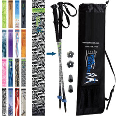 Casual Hiking Trekking Walking Poles Pair Travel Bag