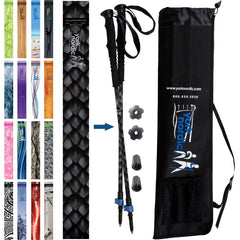 Casual Hiking Trekking Walking Poles Pair Travel Bag