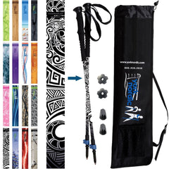 Casual Hiking Trekking Walking Poles Pair Travel Bag
