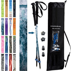 Casual Hiking Trekking Walking Poles Pair Travel Bag