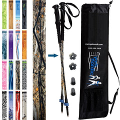 Casual Hiking Trekking Walking Poles Pair Travel Bag