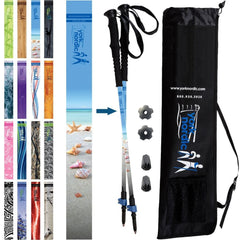 Casual Hiking Trekking Walking Poles Pair Travel Bag