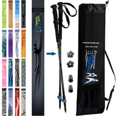 Casual Hiking Trekking Walking Poles Pair Travel Bag
